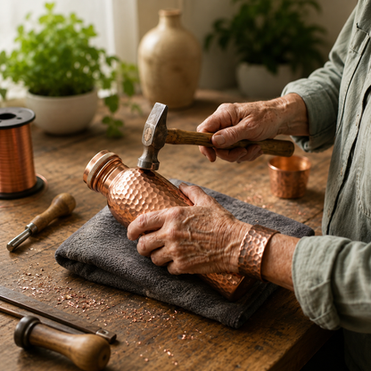 Pure Copper Water Bottle