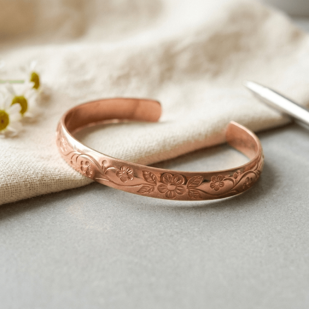 Grace's Bloom Copper Bracelet
