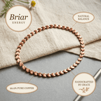 Grace's Briar Copper Necklace