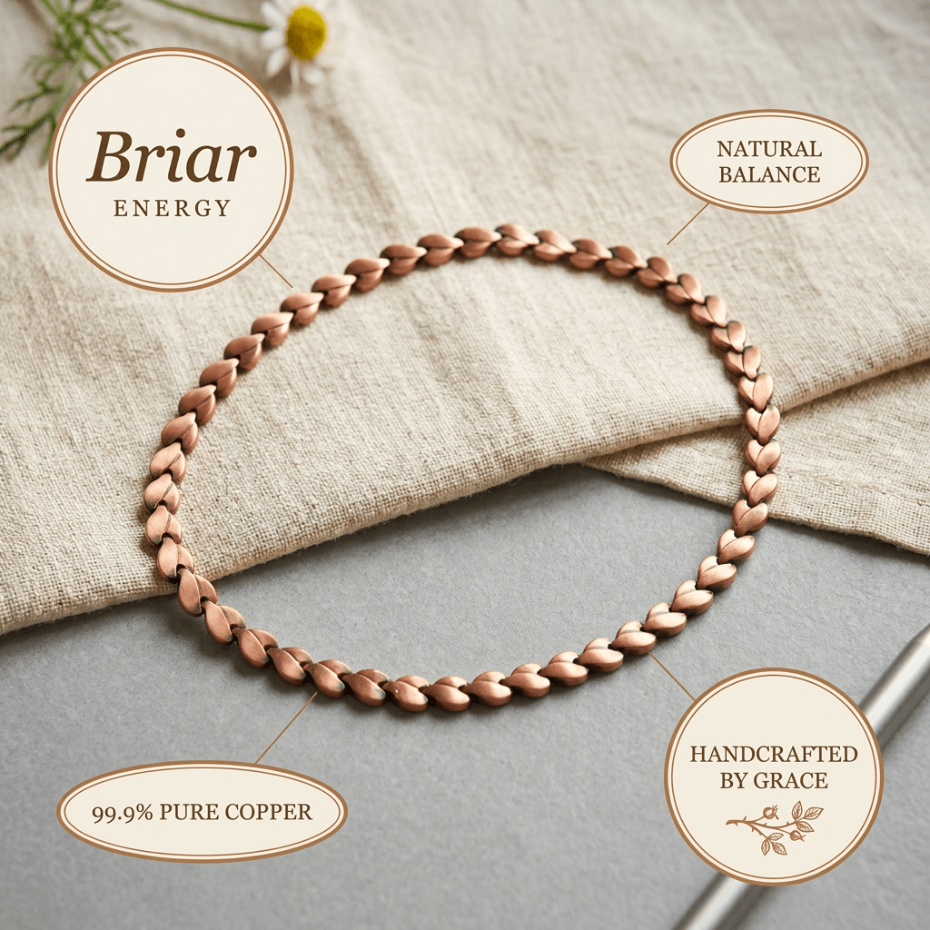 Grace's Briar Copper Necklace
