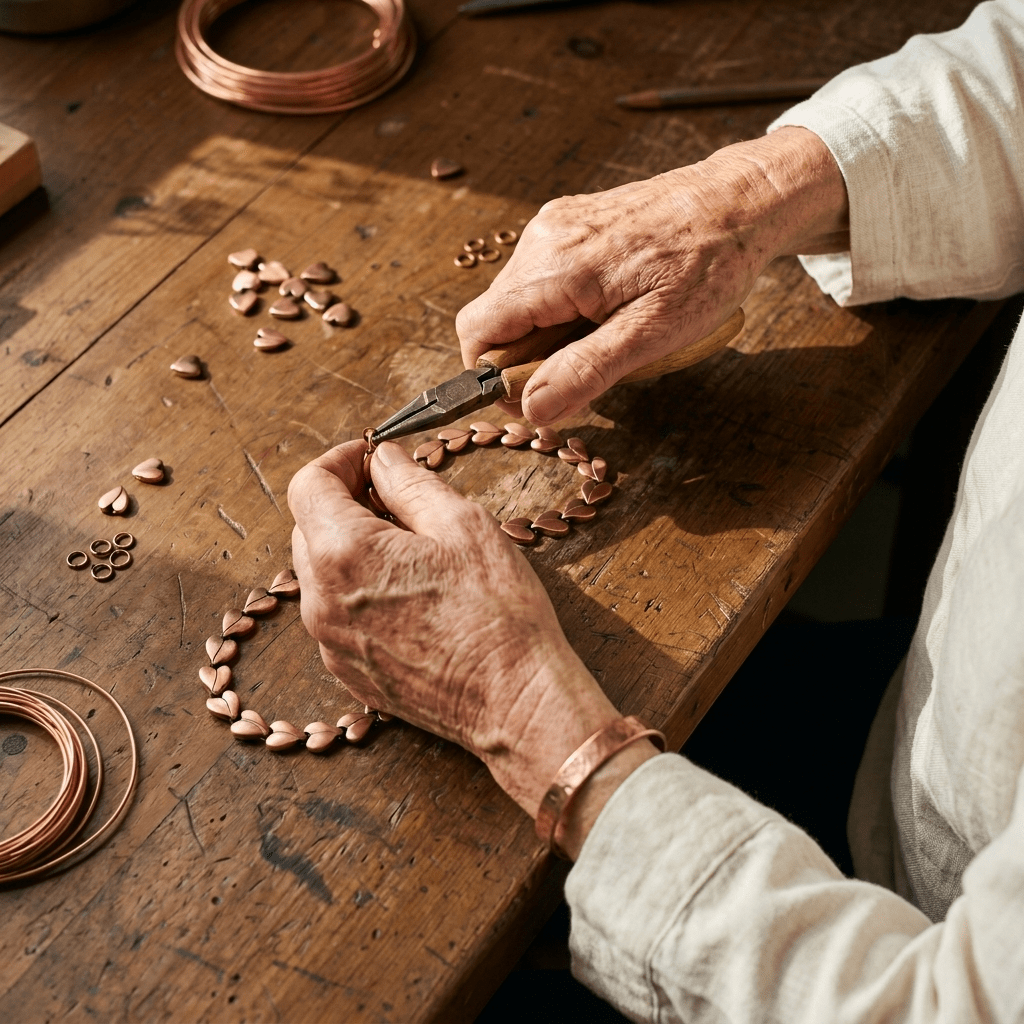 Grace's Briar Copper Necklace