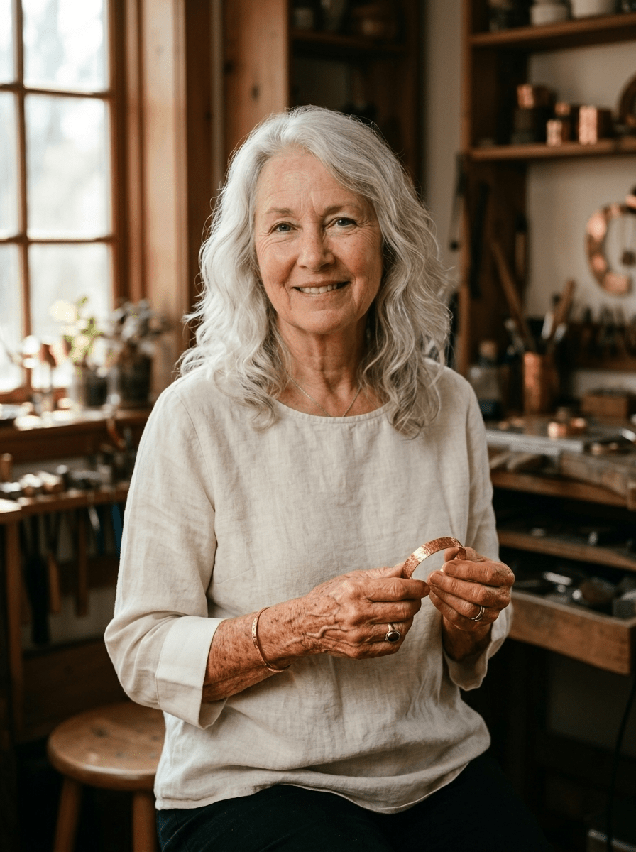 Grace's Brume Copper Bracelet