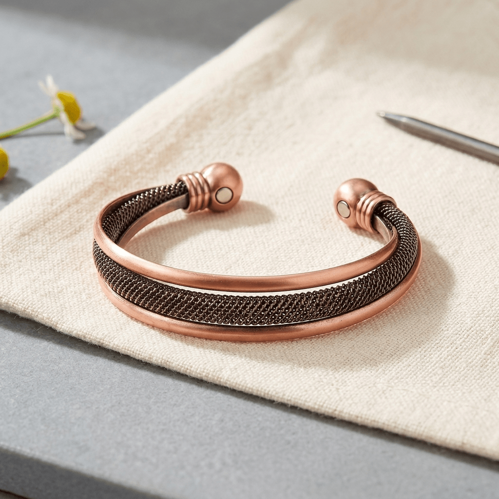 Grace's Cairn Copper Bracelet