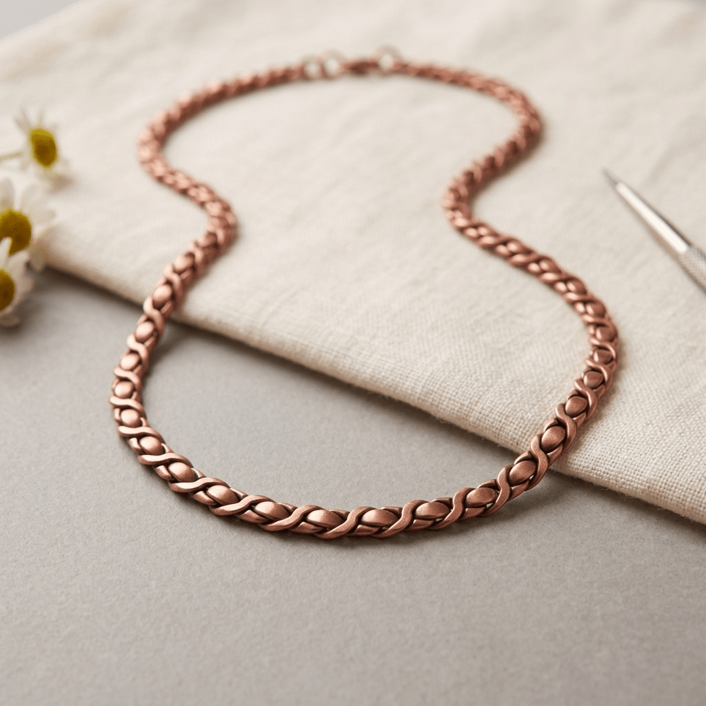 Grace's Cedar Copper Necklace
