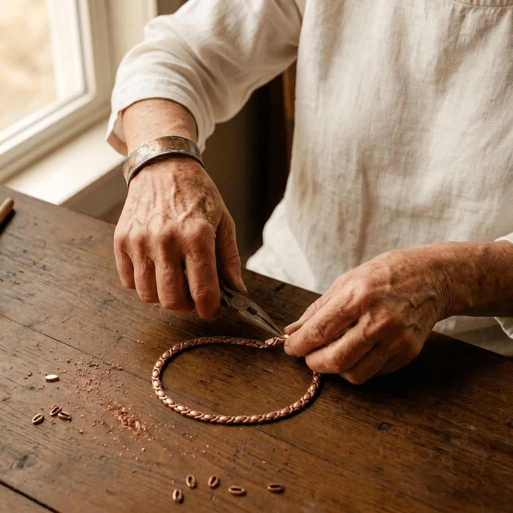 Grace's Cedar Copper Necklace