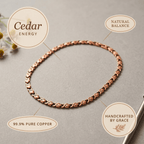 Grace's Cedar Copper Necklace