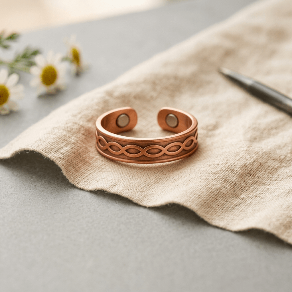 Grace's Char Copper Ring