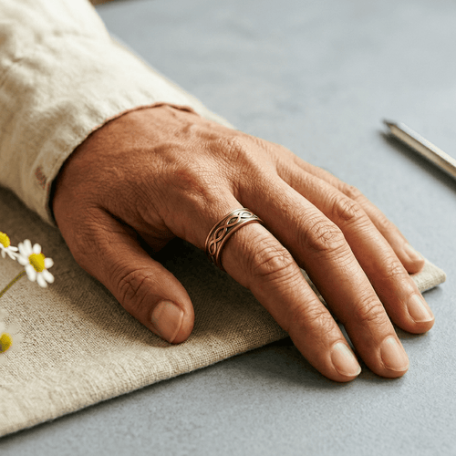 Grace's Char Copper Ring