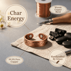 Grace's Char Copper Ring