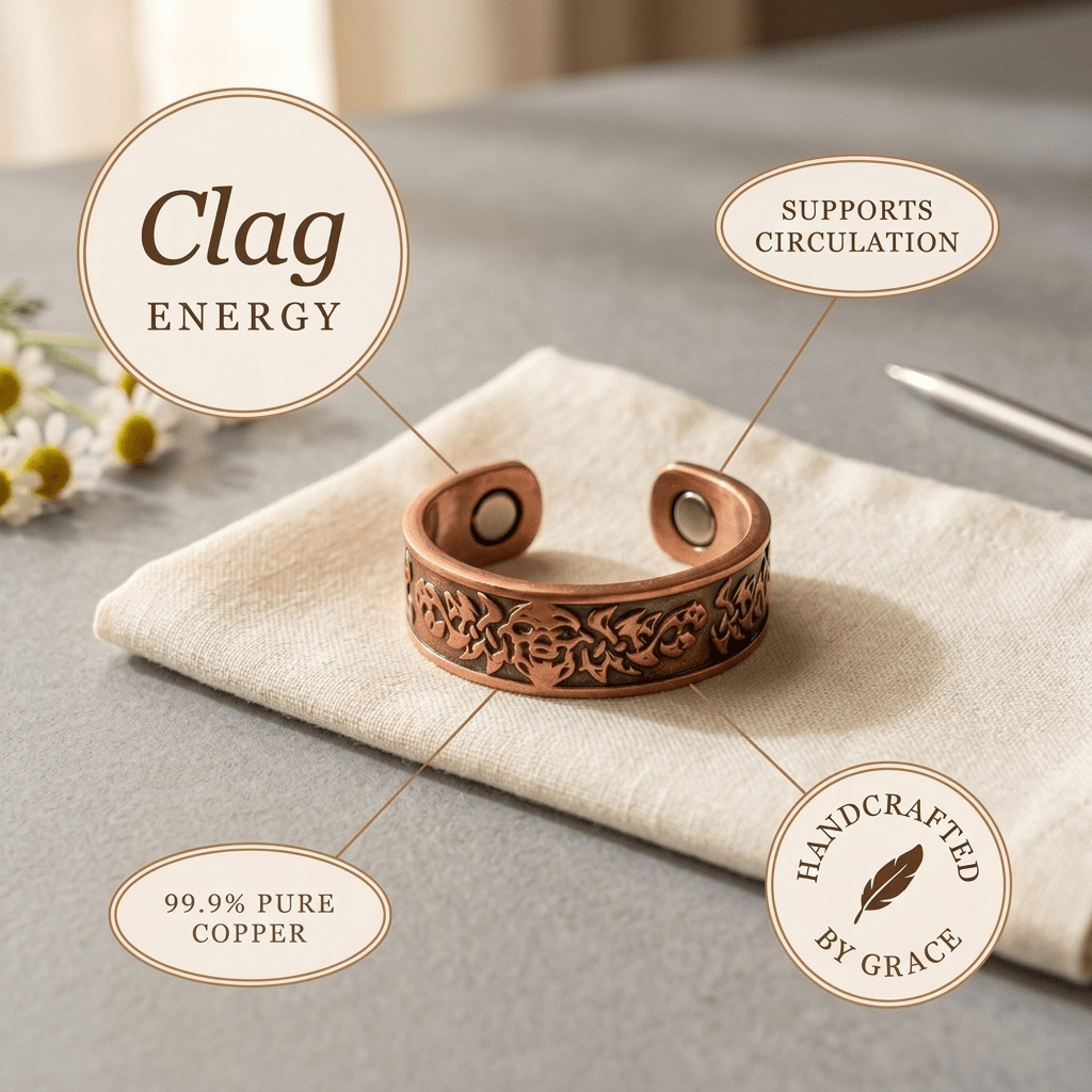 Grace's Clag Copper Ring