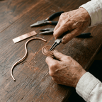 Grace's Coil Copper Anklet
