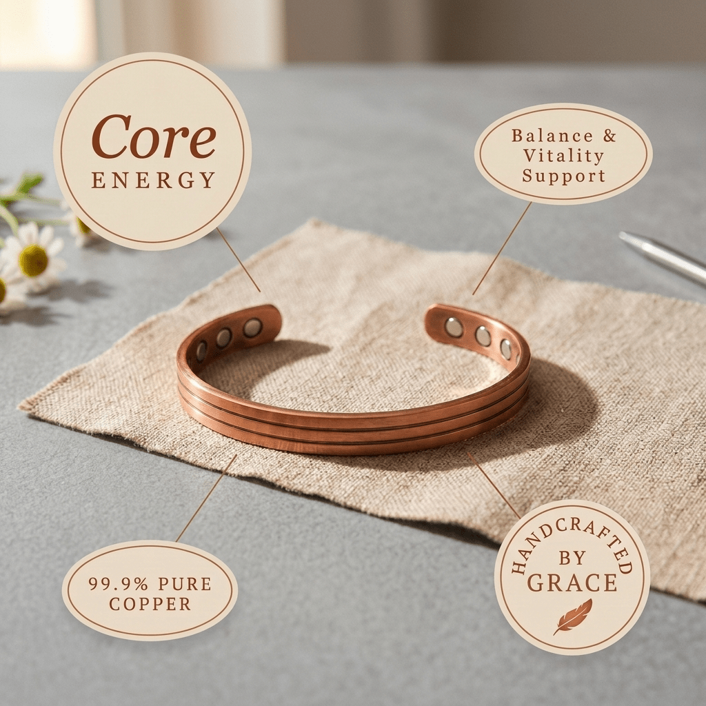 Grace's Core Copper Bracelet