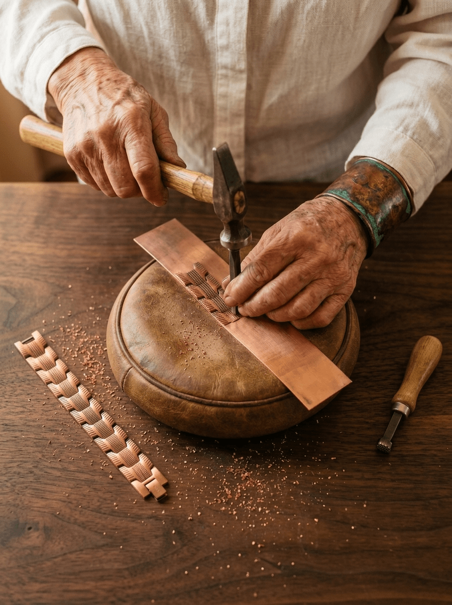 Grace's Crag Copper Bracelet