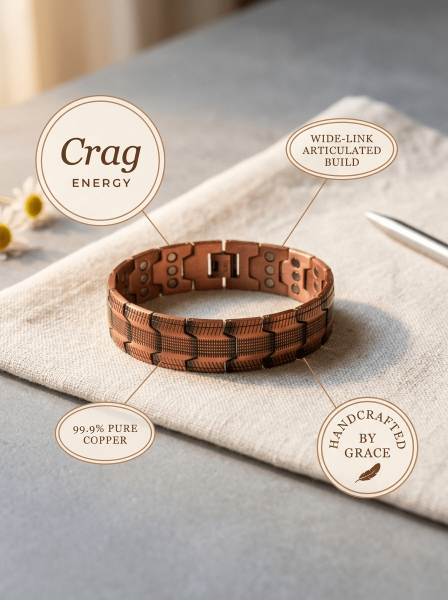 Grace's Crag Copper Bracelet