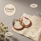 Grace's Creek Copper Earrings
