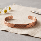 Grace's Crest Copper Bracelet