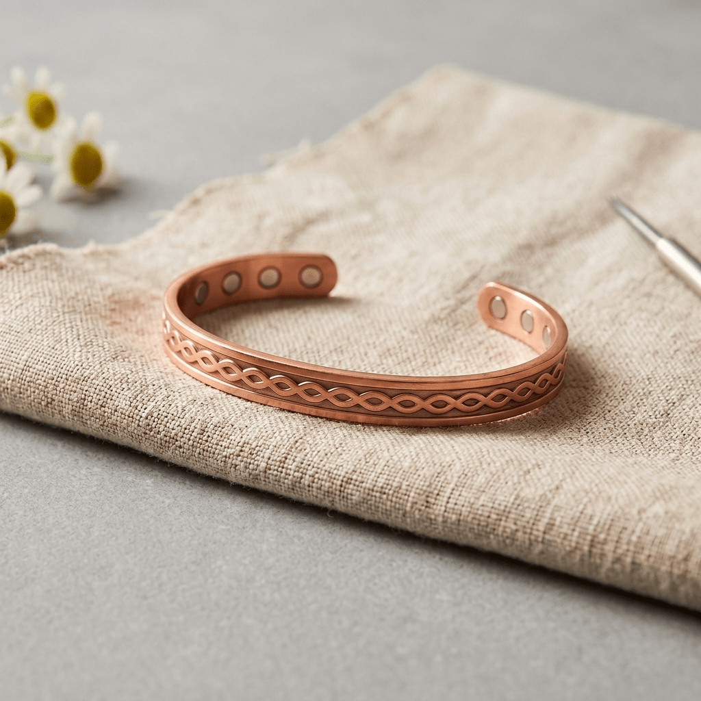 Grace's Current Copper Bracelet