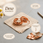 Grace's Dew Copper Earrings