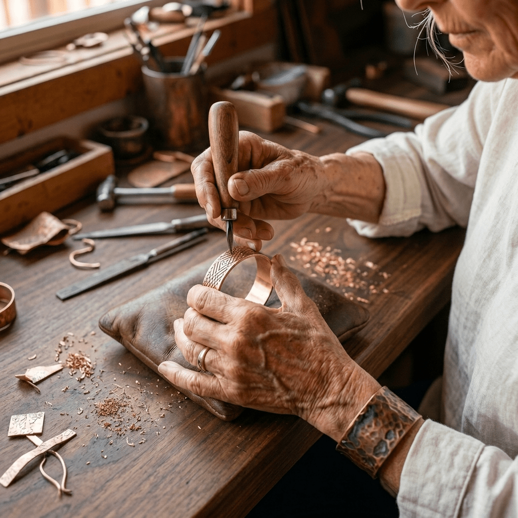 Grace's Drift Copper Bracelet