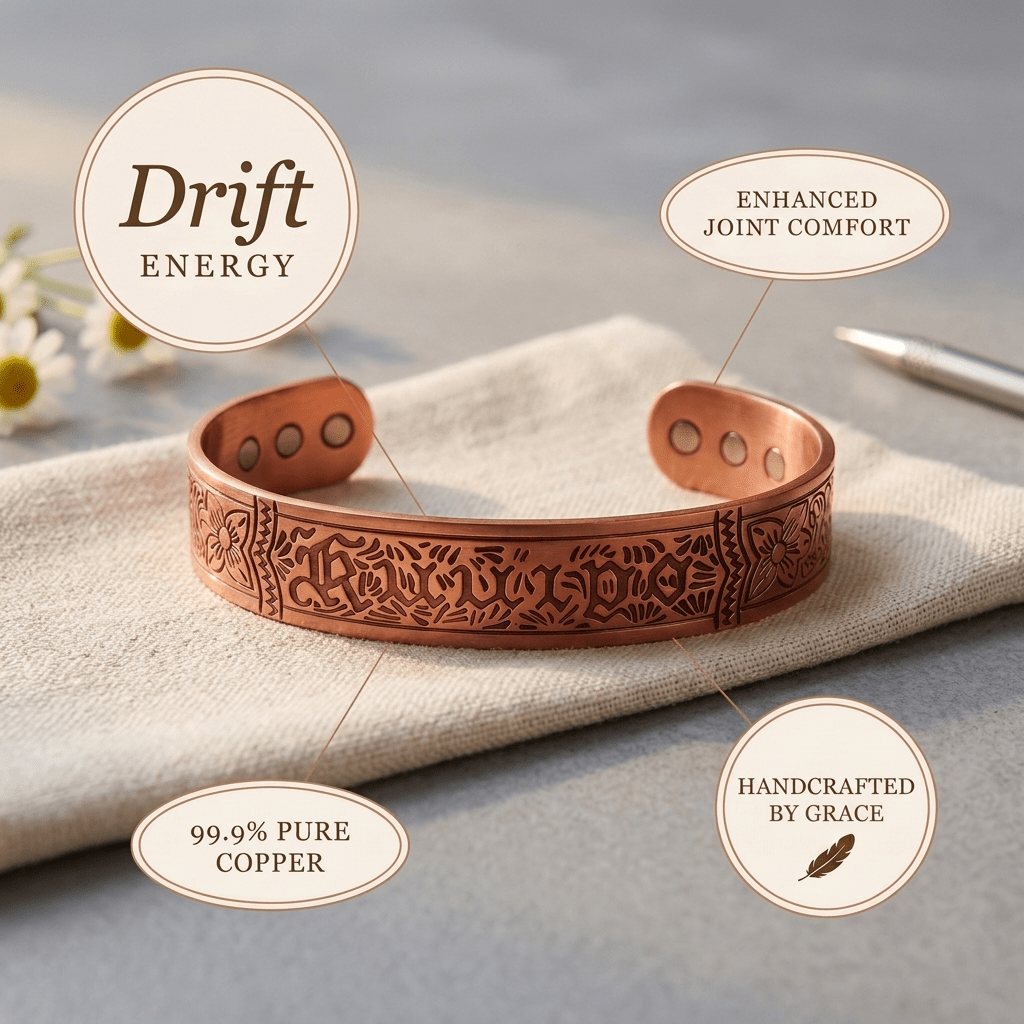 Grace's Drift Copper Bracelet