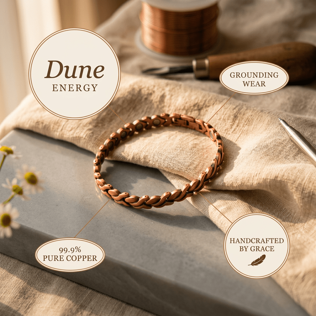 Grace's Dune Copper Anklet