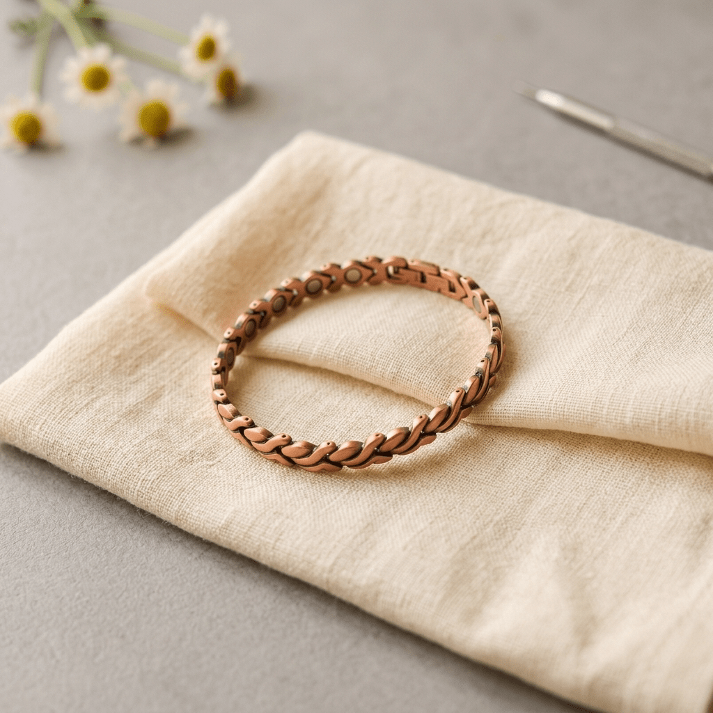 Grace's Dune Copper Anklet