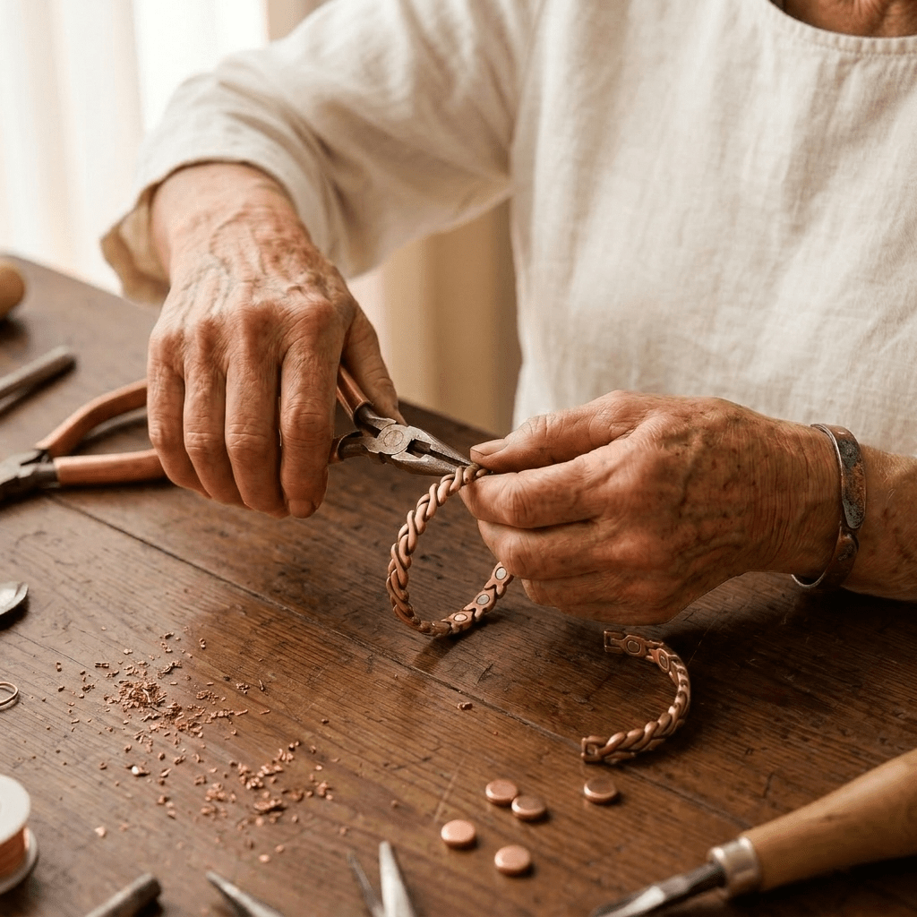 Grace's Dune Copper Anklet