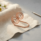 Grace's Flow Copper Hand Spiral