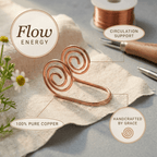Grace's Flow Copper Hand Spiral
