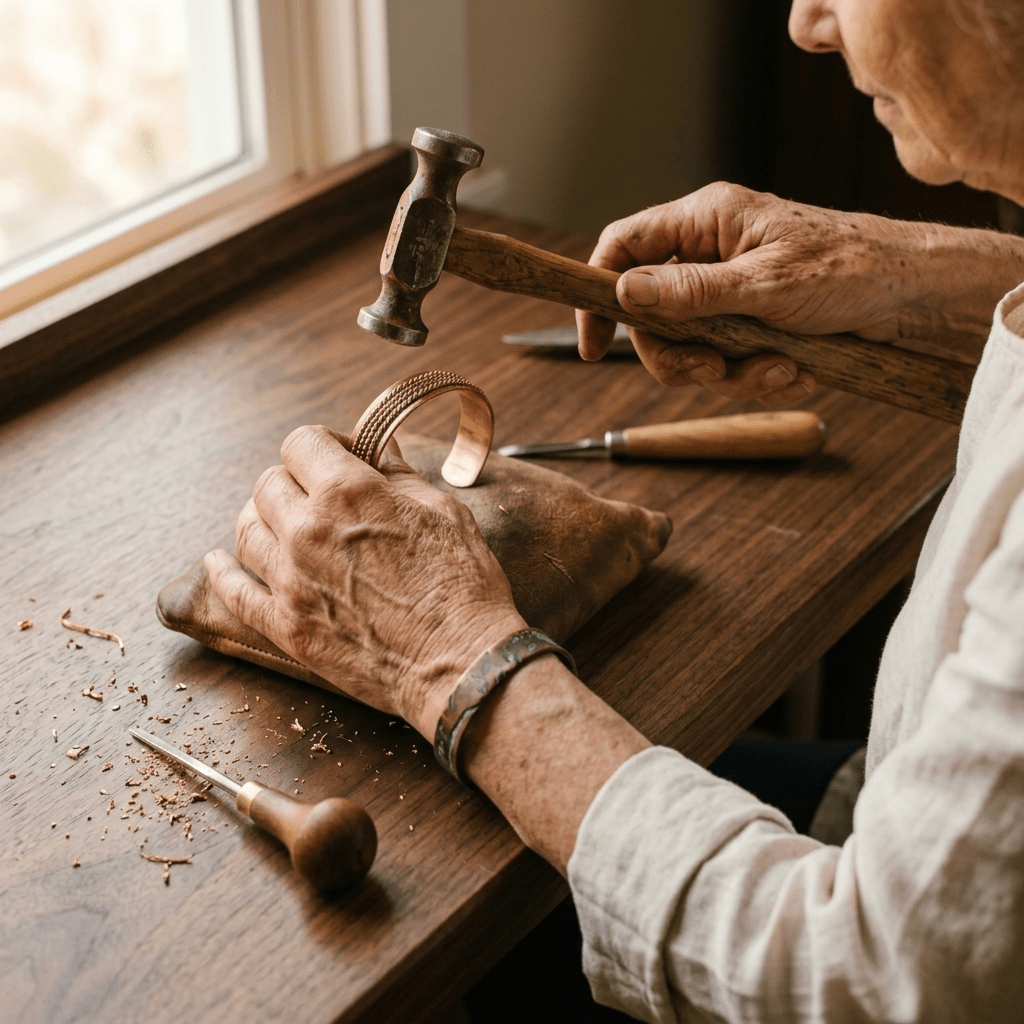 Grace's Forge Copper Bracelet