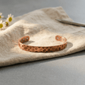 Grace's Furrow Copper Bracelet