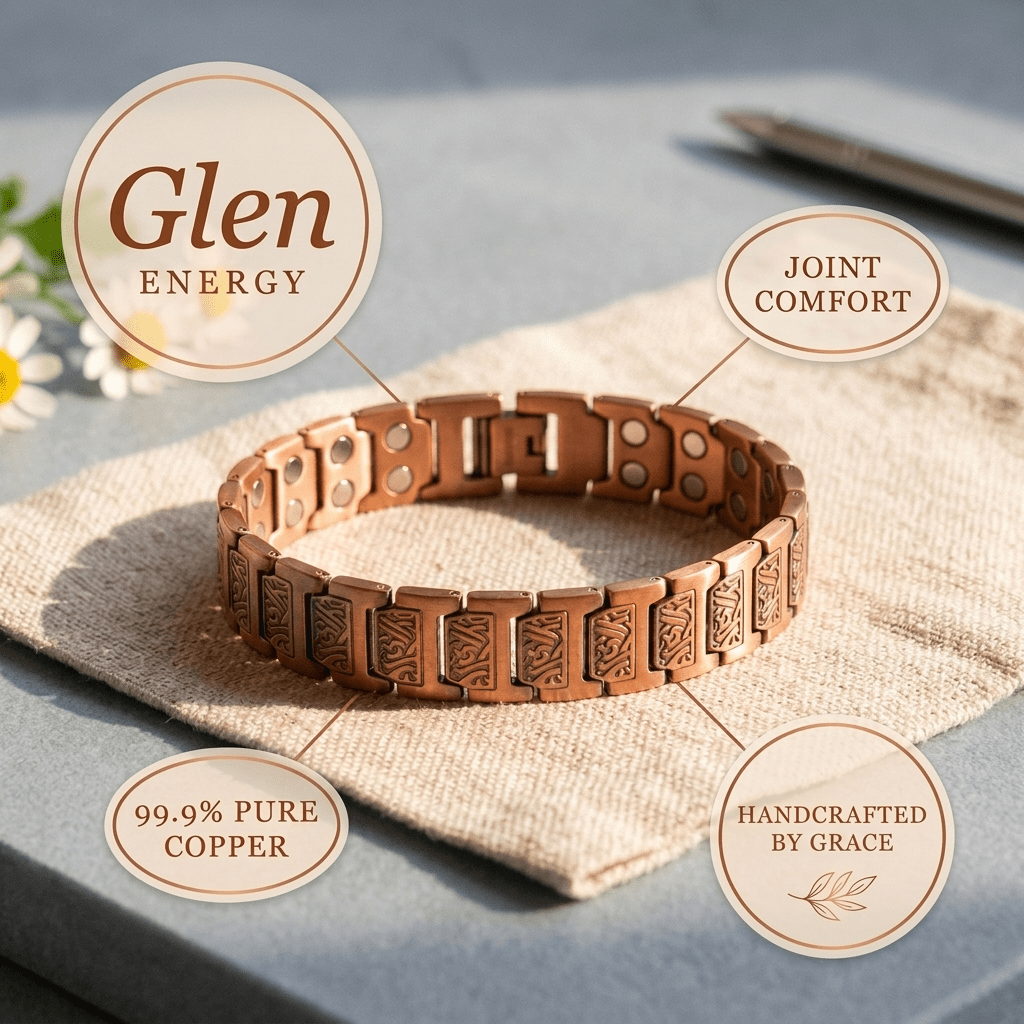 Grace's Glen Men's Copper Bracelet