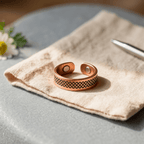 Grace's Grid Copper Ring