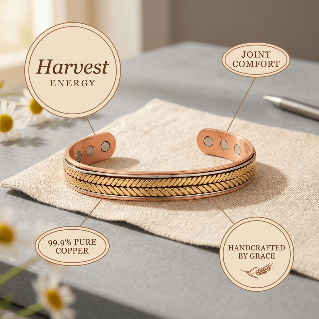 Grace's Harvest Copper Bracelet