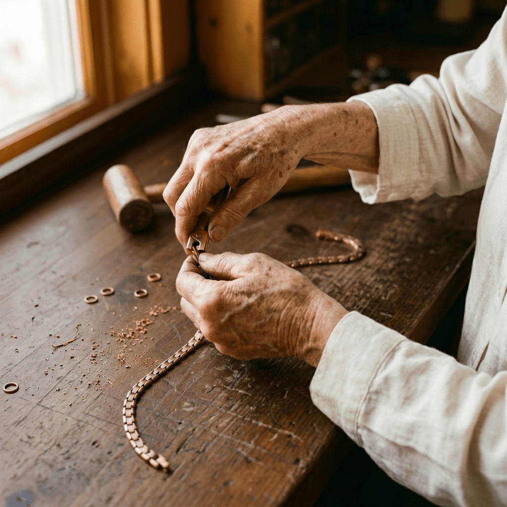 Grace's Haze Copper Necklace