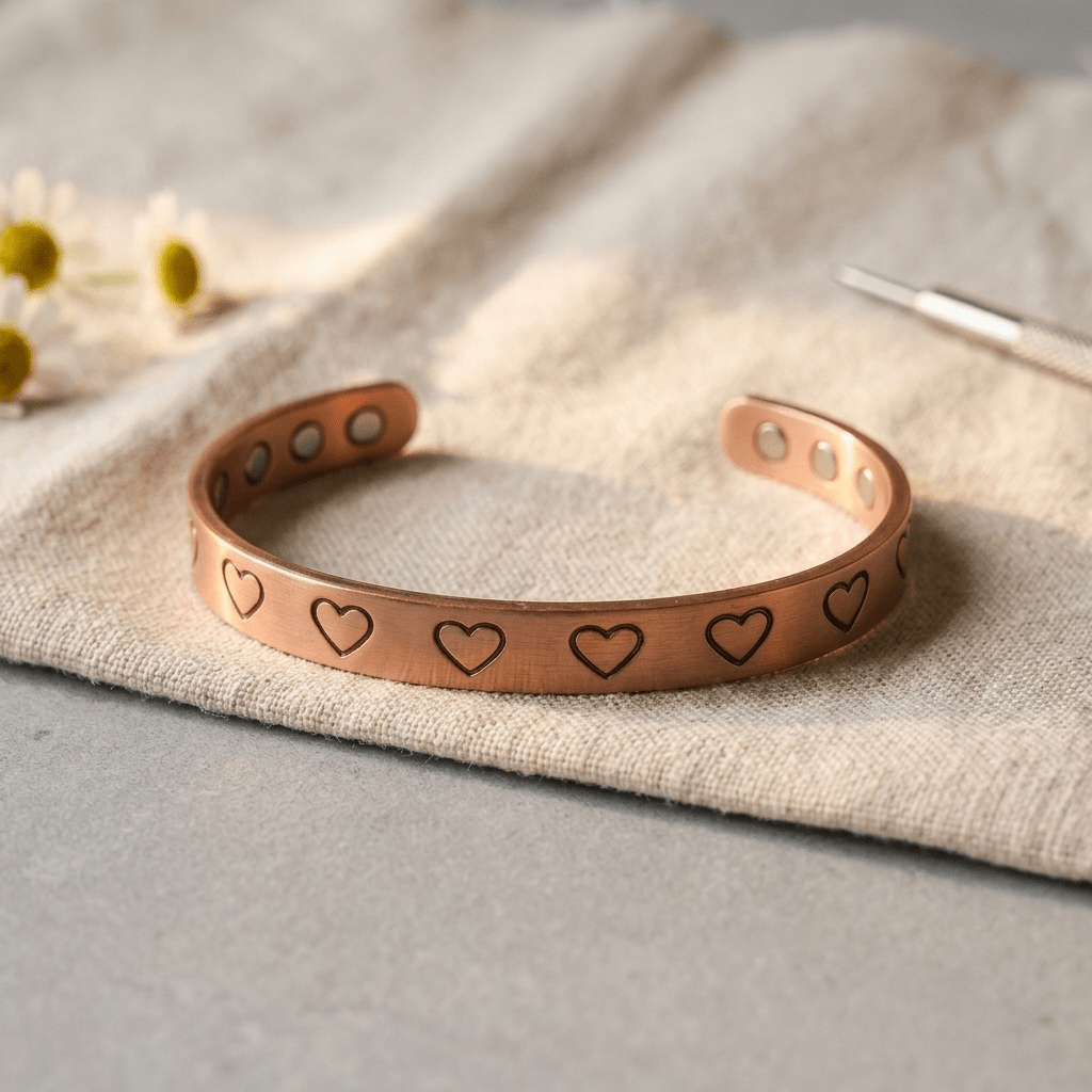 Grace's Hearth Copper Bracelet