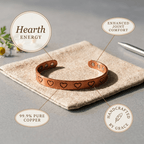 Grace's Hearth Copper Bracelet