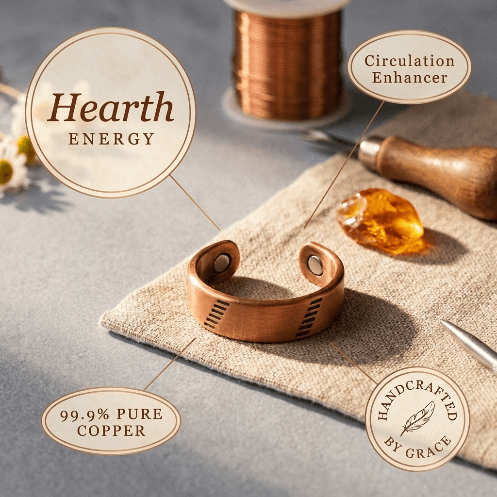 Grace's Hearth Copper Ring