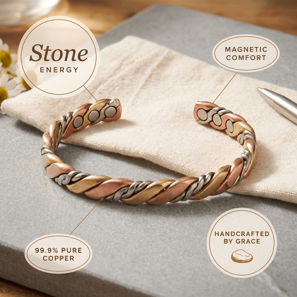 Grace's Jade Copper Bracelet
