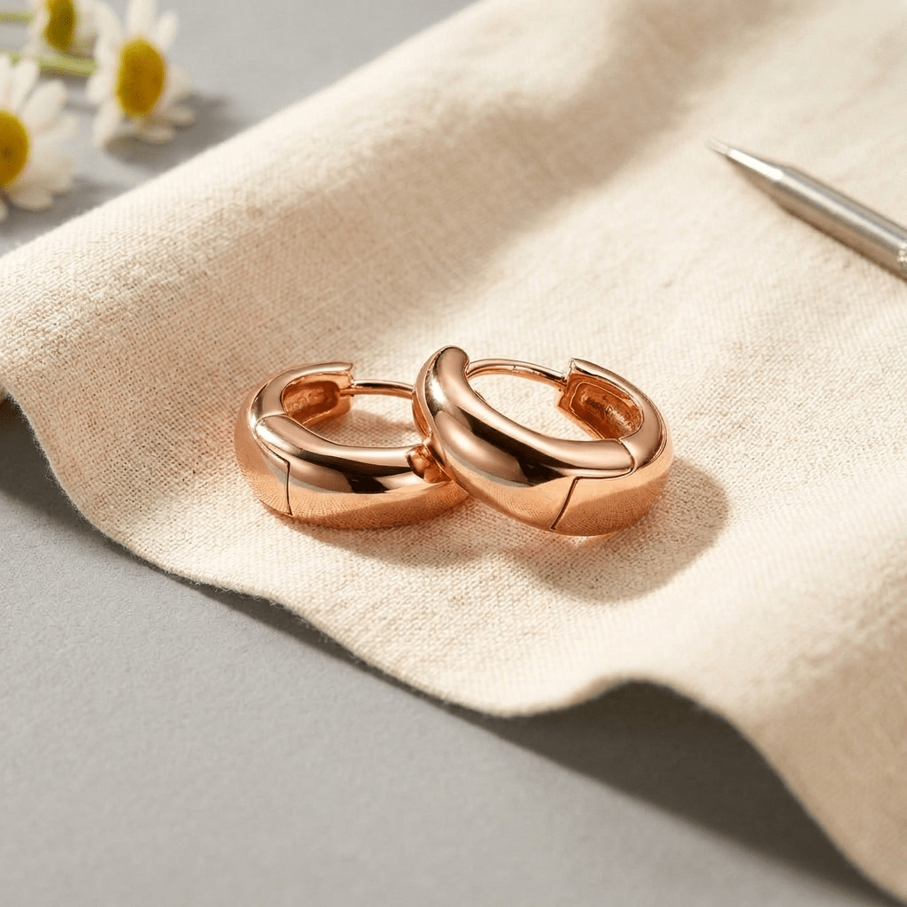 Grace's Linnet Copper Hoop Earrings