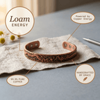 Grace's Loam Copper Bracelet