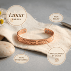 Grace's Lunar Copper Bracelet