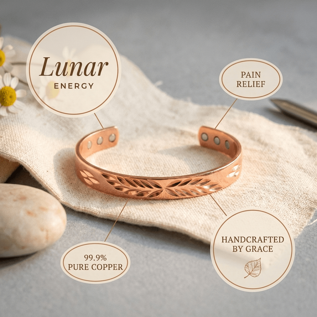 Grace's Lunar Copper Bracelet