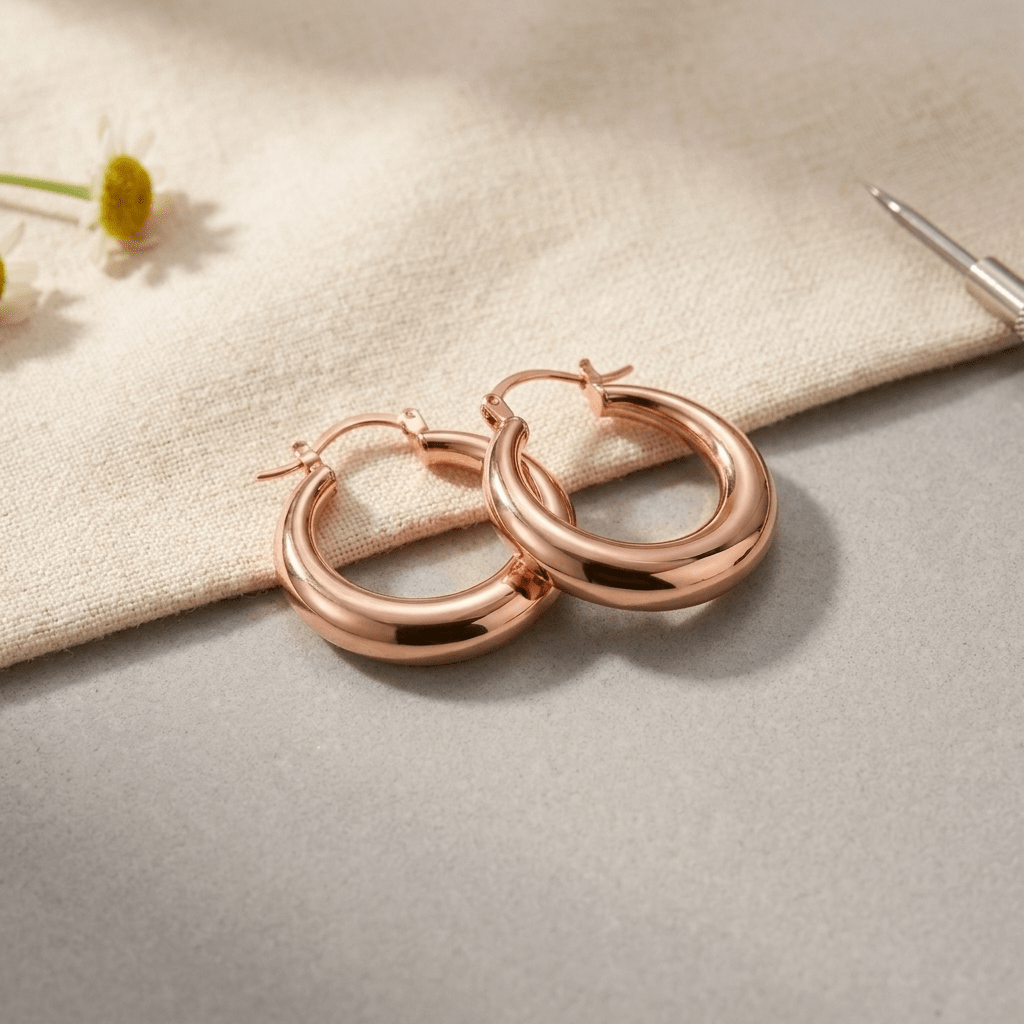 Grace's Marl Copper Earrings