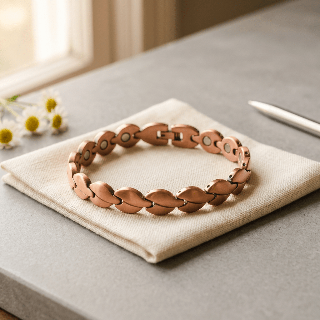 Grace's Marsh Copper Anklet