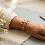 Grace's Opal Copper Bracelet