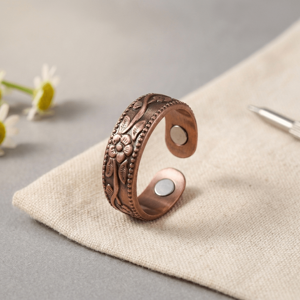Grace's Petal Copper Ring