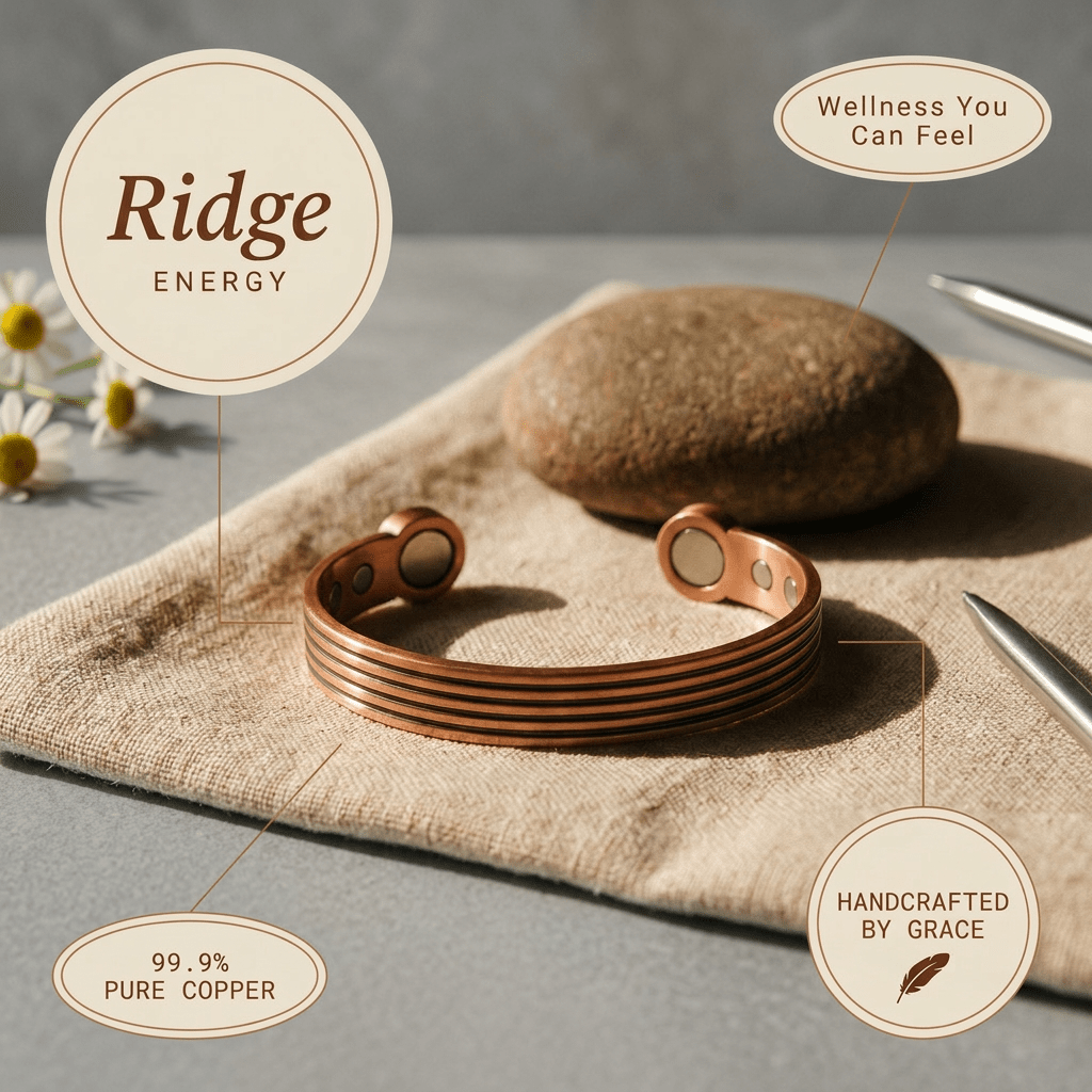 Grace's Ridge Copper Bracelet