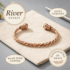 Grace's River Copper Bracelet