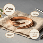 Grace's Root Copper Bracelet